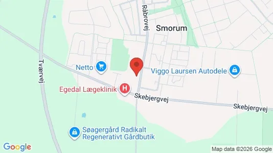 Apartments for rent i Smørum - kort over placeringen