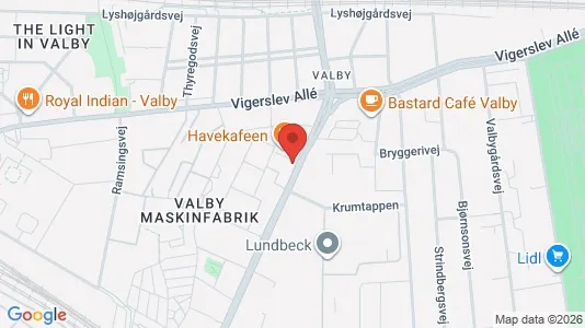 Apartments for rent i Valby - kort over placeringen