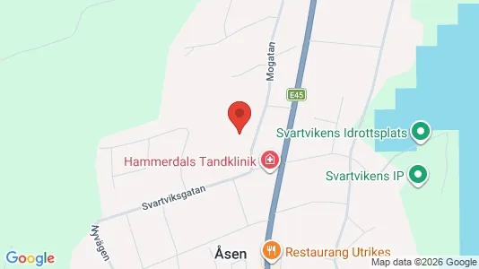 Apartments for rent i Strömsund - kort over placeringen