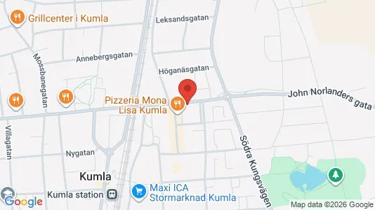 Apartments for rent i Kumla - kort over placeringen
