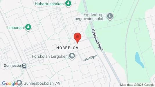 Apartments for rent i Lund - kort over placeringen