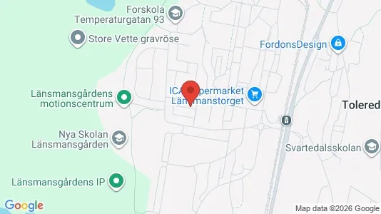 Rooms for rent i Västra hisingen - kort over placeringen