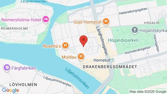 Apartments for rent i Södermalm - kort over placeringen