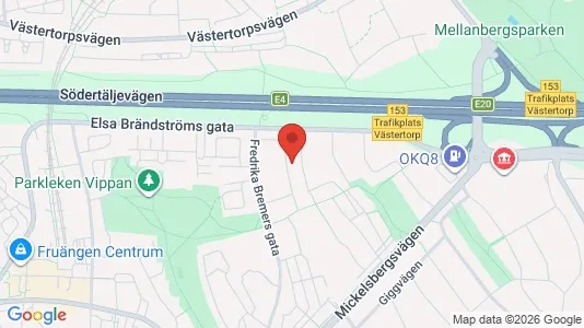 Apartments for rent i Stockholm South - kort over placeringen