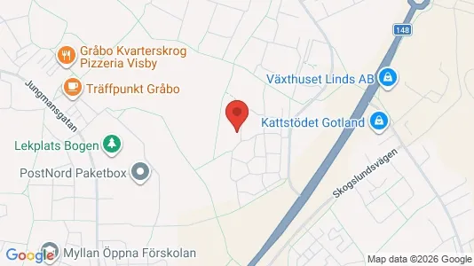 Apartments for rent i Gotland - kort over placeringen