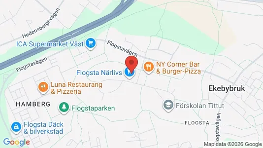 Rooms for rent i Uppsala - kort over placeringen