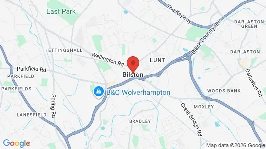 Apartments for rent i Bilston - West Midlands - kort over placeringen