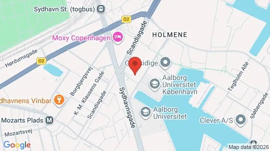Apartments for rent i Copenhagen SV - kort over placeringen