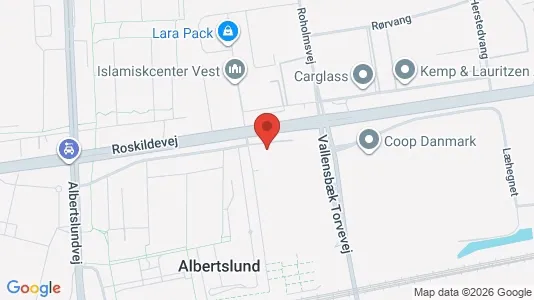 Apartments for rent i Albertslund - kort over placeringen