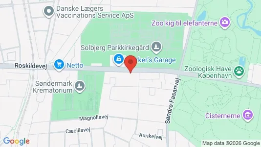 Apartments for rent i Frederiksberg - kort over placeringen