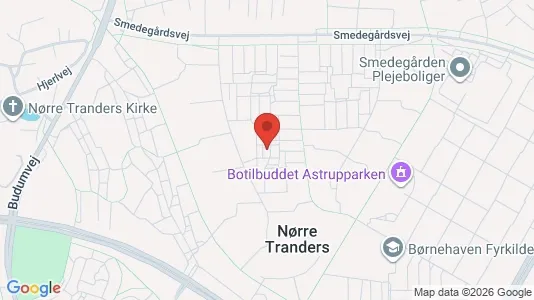 Apartments for rent i Aalborg Øst - kort over placeringen