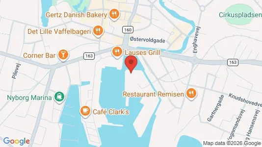 Apartments for rent i Nyborg - kort over placeringen