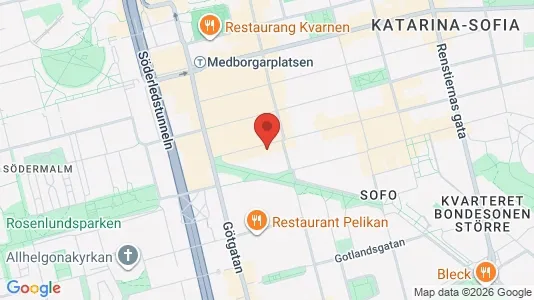Apartments for rent i Östermalm - kort over placeringen
