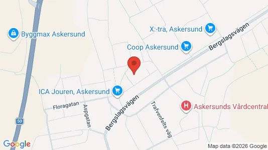Apartments for rent i Askersund - kort over placeringen