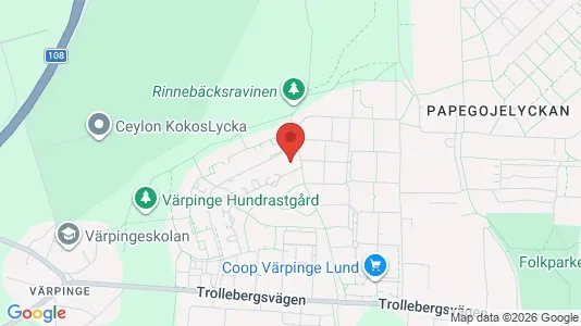 Apartments for rent i Lund - kort over placeringen