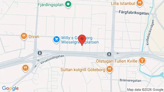 Apartments for rent i Lundby - kort over placeringen
