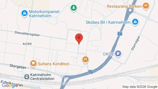 Apartments for rent i Katrineholm - kort over placeringen