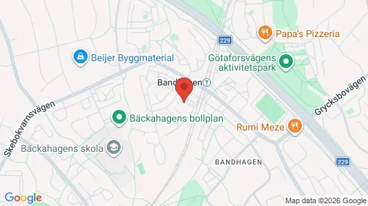 Apartments for rent i Stockholm South - kort over placeringen