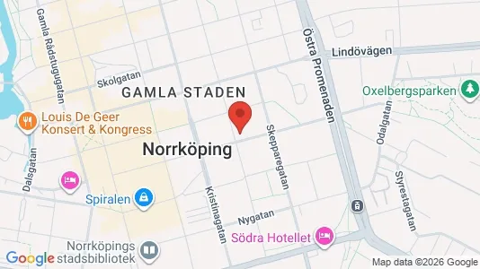 Apartments for rent i Norrköping - kort over placeringen