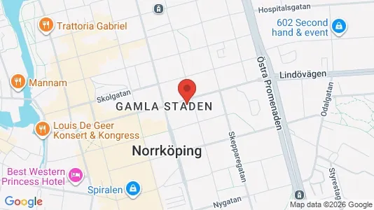 Apartments for rent i Norrköping - kort over placeringen