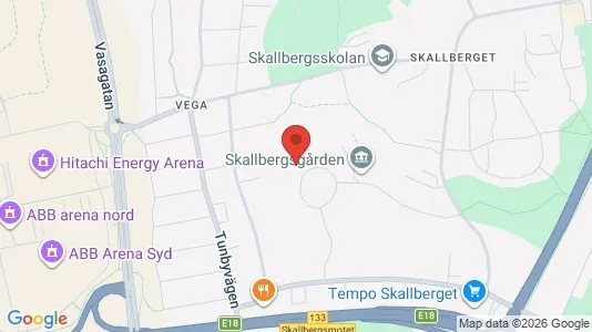 Apartments for rent i Västerås - kort over placeringen