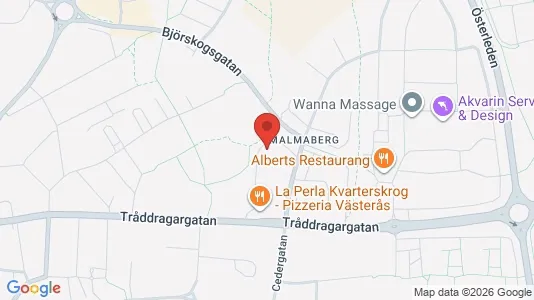 Apartments for rent i Västerås - kort over placeringen