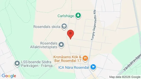 Apartments for rent i Varberg - kort over placeringen