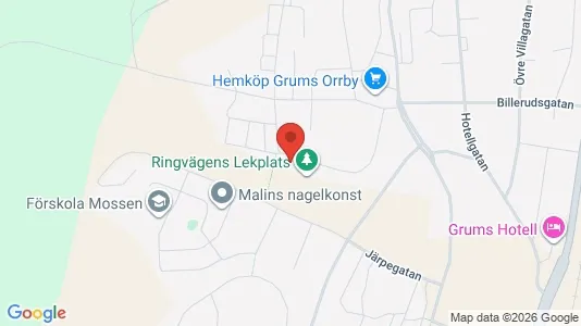 Apartments for rent i Grums - kort over placeringen