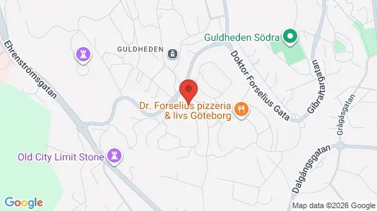 Apartments for rent i Gothenburg City Centre - kort over placeringen