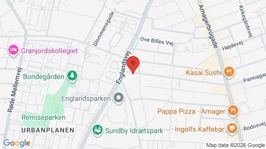 Apartments for rent i Copenhagen S - kort over placeringen