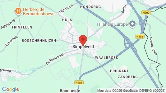 Apartments for rent i Simpelveld - kort over placeringen