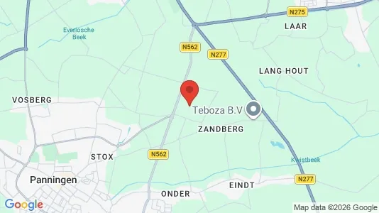 Houses for rent i Peel en Maas - kort over placeringen