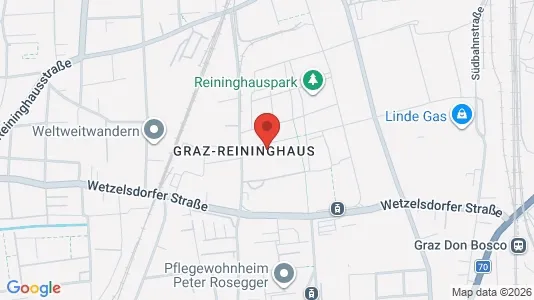 Apartments for rent i Graz - kort over placeringen