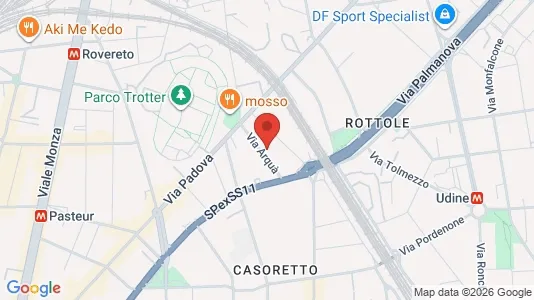 Apartments for rent i Milano Zona 3 - Porta Venezia, Città Studi, Lambrate - kort over placeringen