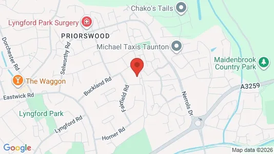 Apartments for rent i Taunton - Somerset - kort over placeringen