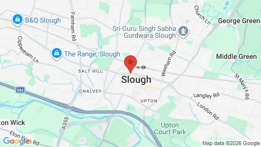 Apartments for rent i Slough - Berkshire - kort over placeringen