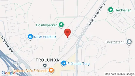 Apartments for rent i Askim-Frölunda-Högsbo - kort over placeringen