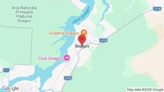 Apartments for rent i Snagov - kort over placeringen