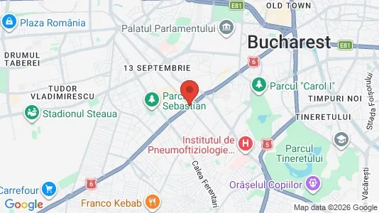 Apartments for rent i Bucharest - Sectorul 5 - kort over placeringen