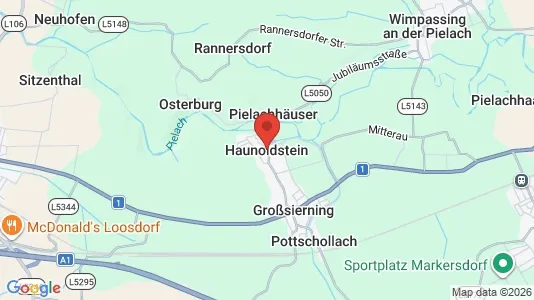 Apartments for rent i Haunoldstein - kort over placeringen