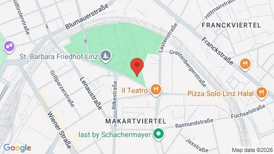 Apartments for rent i Leonding - kort over placeringen