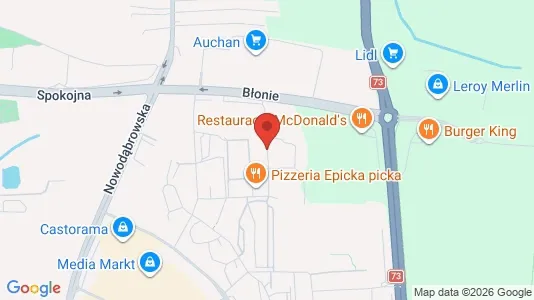 Apartments for rent i Tarnów - kort over placeringen