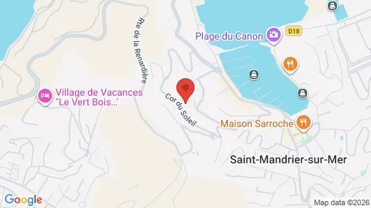 Apartments for rent i Toulon - kort over placeringen