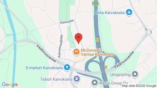 Apartments for rent i Vantaa - kort over placeringen