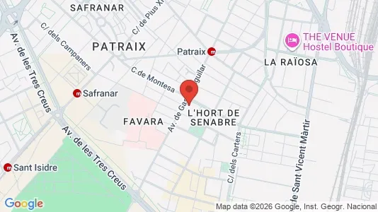 Apartments for rent i La Torre - kort over placeringen