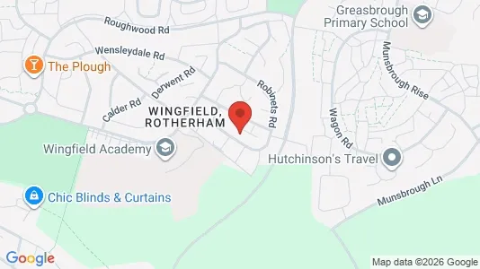 Apartments for rent i Rotherham - South Yorkshire - kort over placeringen