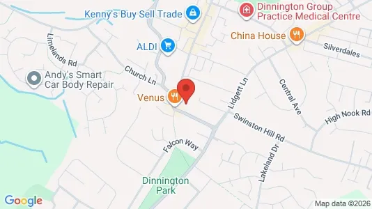 Apartments for rent i Sheffield - South Yorkshire - kort over placeringen