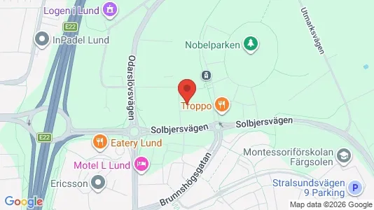 Apartments for rent i Lund - kort over placeringen