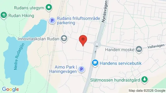 Apartments for rent i Haninge - kort over placeringen