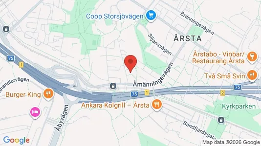 Apartments for rent i Hammarbyhamnen - kort over placeringen